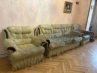 retro kreslo: İşlənmiş, Klassik divan, Divan — 1