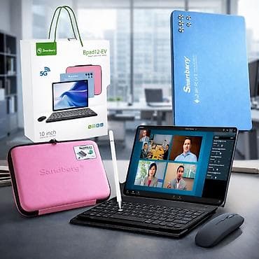Smartberry Bpad12-EV – 10 düymlük 5G planşet + klaviatura dəsti