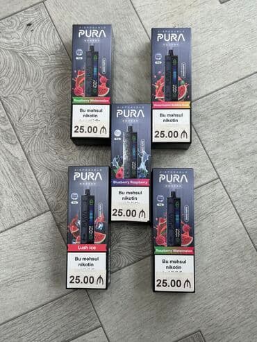 elektron qəlyan topdan satış: Vozol rave 40k 33manat Vozol star 26K 29Manat Vazol 10K 24Manat — 3