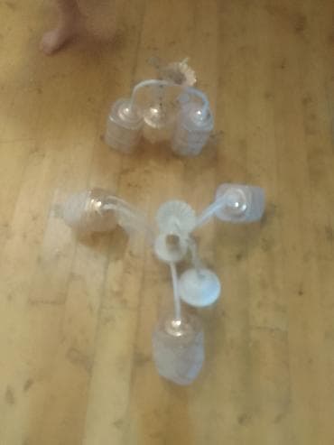 Çılçıraq, 3 lampa, Metal — 1