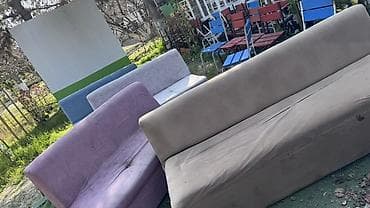 divan salon ucun: Düz, sadə divan, Bazasız, Taxta, Kredit yoxdur, Zəmanətsiz — 1