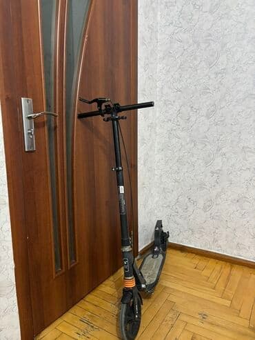 skuter almaq: Şəhər üçün yığcam skuter - Mexaniki (ayaqla sürülən) model - Güclü — 2