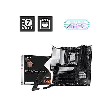 vayfay: MSI PRO B850M-P WIFI – yeni nəsil Ryzen prosessorları üçün nəzərdə — 1