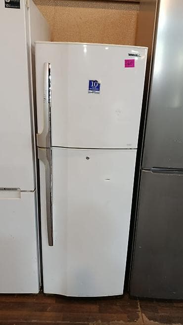 sharp soyuducu servis: Toshiba iki qapılı soyuducu - Üst kamerada dondurucu, alt kamerada — 1