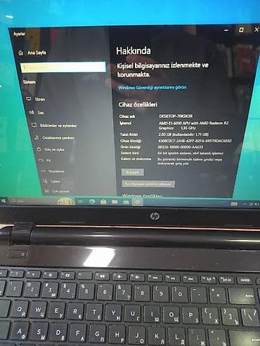 notebooklar: Hp notbuk ideal vəziyyətdədir — 2