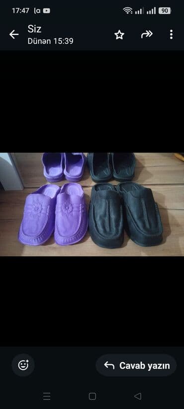 шлепанцы для бассейна: Tərliklər, Ölçü: 35, rəng - Yasəmən, Yeni — 1