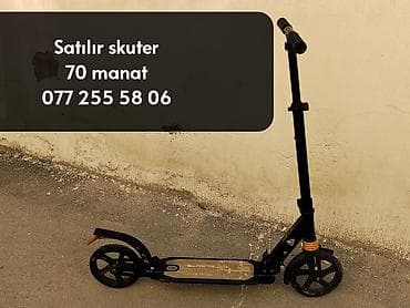 Şəhər içi rahat gediş üçün yığcam mexanik skuter. Xüsusiyyətlər: -