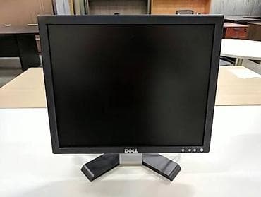 Monitorlar: Dell LCD monitor. KLAVİATURA BLUTUZ MAUS LAN KABEL 20 METRE QEDER — 1