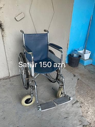 Məhsul: Manual əlil arabası Xüsusiyyətlər: - Konstruksiya: xromlanmış