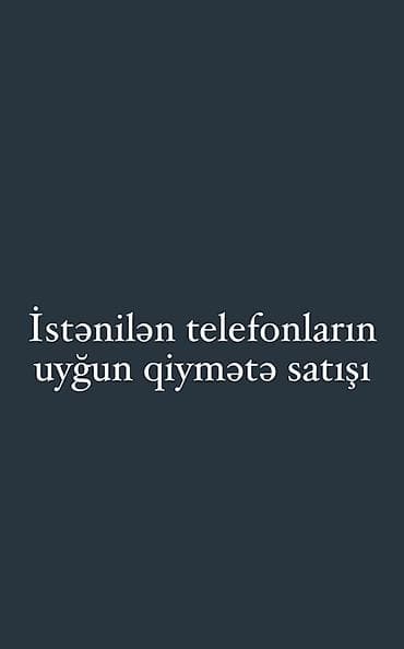 Xidmət: İstənilən model telefonların münasib qiymətlə satışı Təsvir lalafo.az -da Xidmət: İstənilən model telefonların münasib qiymətlə satışı Təsvir