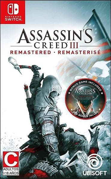 geforce baku: Assassin’s Creed III Remastered – Nintendo Switch üçün oyun — 1