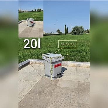 Контейнеры для отходов: 20 Litr Pedallı Zibil Qutusu | Plastik Zibil Vedrəsi | Yeni 20 — 1
