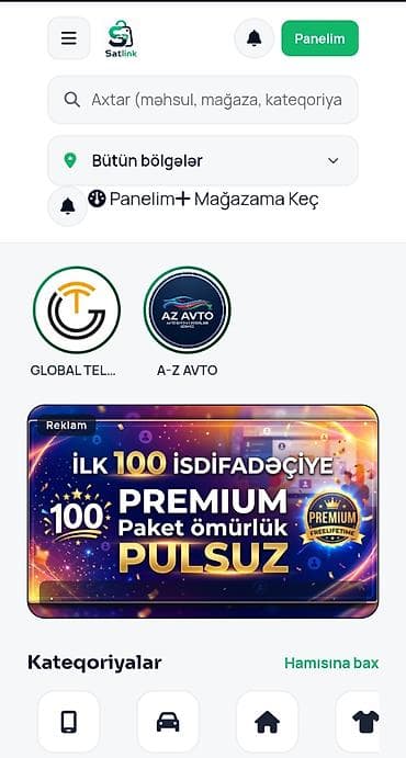 Veb saytların hazırlanması | Domen, Hosting lalafo.az -da Veb saytların hazırlanması | Domen, Hosting