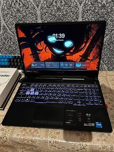 asus rog 5s: ASUS TUF Gaming F15 (FX507) oyun noutbuku - Ekran: 15.6", 144 Hz — 2