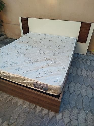 Çarpayılar: İkinəfərlik çarpayı, Bazalı, Matras ilə, Siyirməsiz — 3