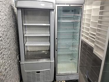 Dolab vitrinləri: Mağaza avadanlıqları paketi Boyuk soyuducu : 2200azn Soldaki soyuducu — 1