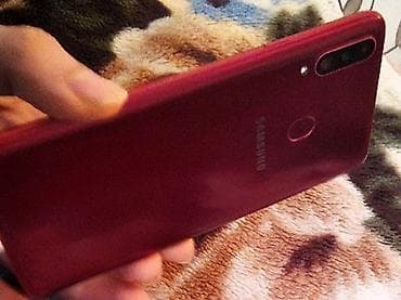 Mətbəx texnikası: Samsung Galaxy A20s, 32 GB, rəng - Qırmızı, Barmaq izi — 3