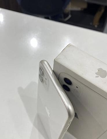 iphone dubai version: IPhone 11, 128 GB, Ağ, Face ID — 3