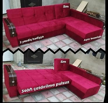 yatacaq: Künc divan, Yeni, Açılan, Bazalı, Parça, Şəhərdaxili pulsuz çatdırılma — 1