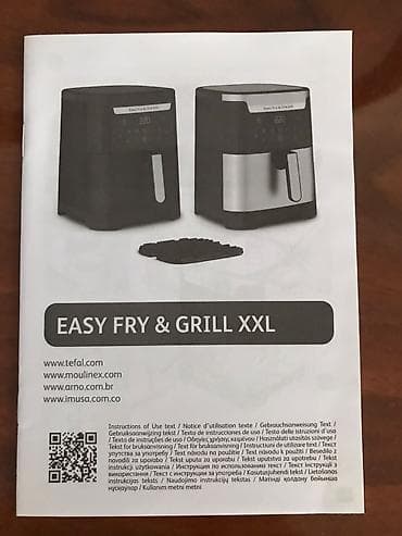 et ceken: 720 alınıb satiram 330 Tefal Easy Fry & Grill XXL hava fritözü və — 2