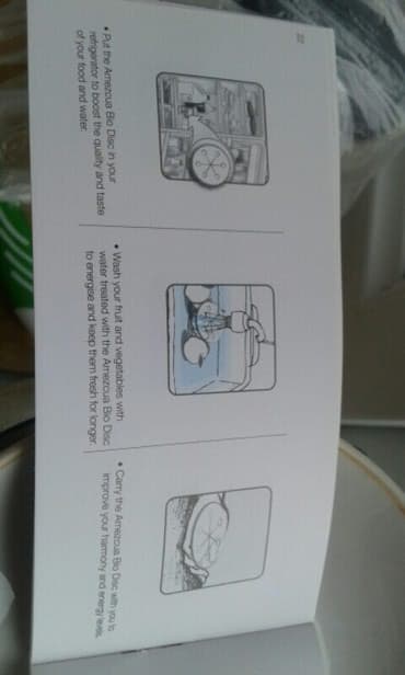 bu üçün sterilizator: Amezcua. Bio Disc + Water Re- Defined. Made in Germany. Elde tuarax — 8