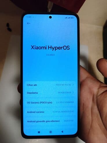 телефон fly fs526: Poco M7 Pro 5G, 256 ГБ, цвет - Зеленый, Отпечаток пальца — 2