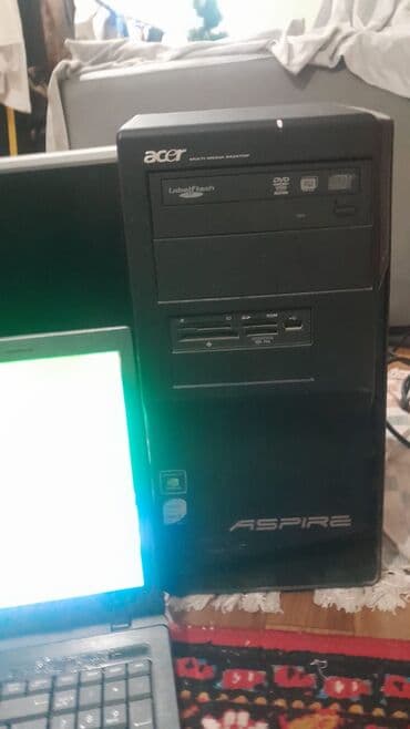 Kompüter ehtiyyat hissələri: Stolüstü kompüter dəsti Tərkib: - Acer Aspire masaüstü sistem bloku — 3