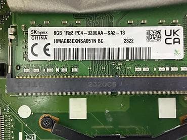 dd4 8gb: Platası xarabdı, bu vəziyətdə satılır. 8GB Ram 15.6 30 pin Full HD — 8