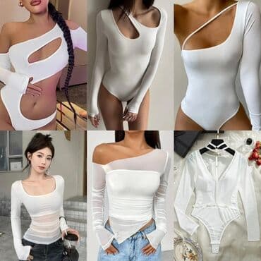 Dəstlər, kostyumlar: Tulum, One size, rəng - Ağ — 1