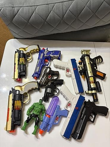 poni oyuncaq: Uşaq oyuncaq silahları və fiqur dəsti Məzmun: - Müxtəlif model — 1