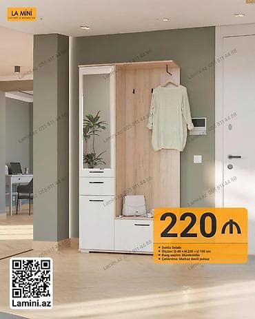 Dəhliz dolabı – La Mini - Tip: Dəhliz üçün kombinə edilmiş lalafo.az -da Dəhliz dolabı – La Mini - Tip: Dəhliz üçün kombinə edilmiş
