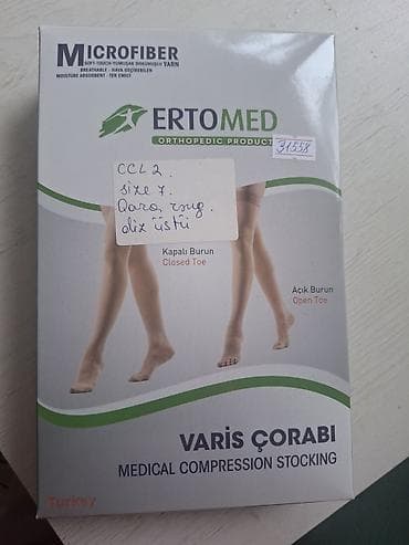 ERTO MED Varis Çorabı – Tibbi Kompressiya (CCL2) - Model: Dizüstü — 2