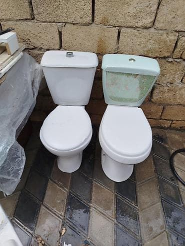 Unitaz sarılır işlək vəziyətdə