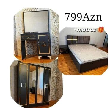 спальная кровать: Yataq mebeli Sifarişle yigilir Endirimdedir Kredit verilir — 1