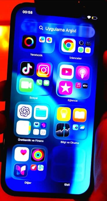 2.el apple telefon: IPhone 12, 64 GB, Mavi — 2