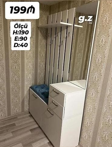 *Dəhliz Dolabı ✔️199Azn* ✔️İstehsal Rusiya Laminat 18/lik qalınlıqda