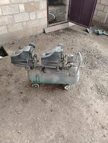 Drellər: İki başlı hava kompressoru - Güclü iki silindr/başlıq quruluşu: eyni — 4