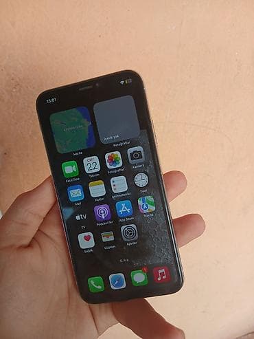 ayfon 6 plus ikinci el: IPhone X, 64 GB, Ağ, Zəmanət, Simsiz şarj, Face ID — 2