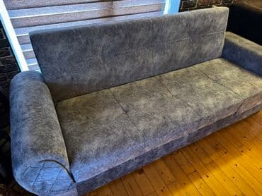 диван французская раскладушка: Divan, Açılan, Vеlur parça — 3