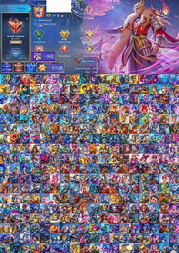 deri sumka: Mobile Legends: Bang Bang hesabı – World Collector - Profil nişanı — 2