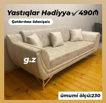Divan, Açılmayan, Bazasız, Parça, Pulsuz çatdırılma