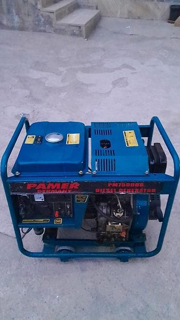 razetka satisi: PAMER PM7500DG dizel generator - Yanacaq tipi: dizel - Model — 3