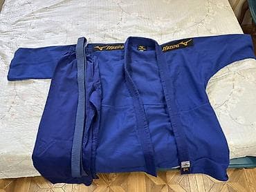 Mizuno judo kimonomu – mavi rəngdə tam dəst - Brend: Mizuno - Model