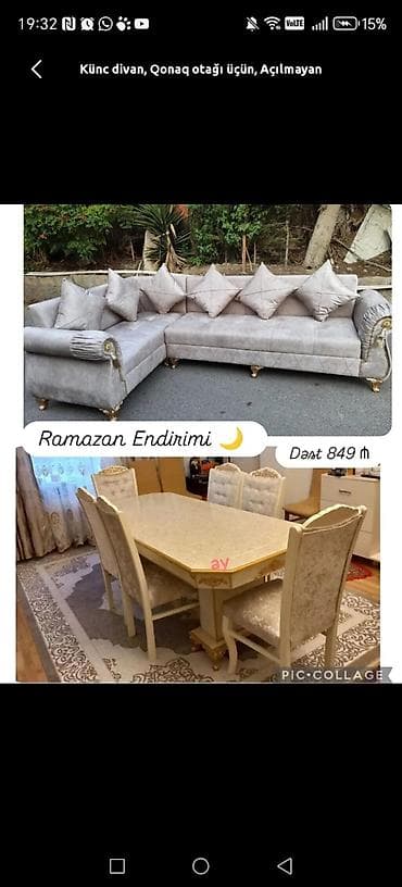 stol ayaqlari: Yeni, Masa və oturacaqlar, Kredit yoxdur — 2