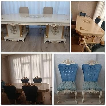stul stol: Stol+8stul 500azn satilir. Real aliciya endirim olacaq.Ünvan Sumqayit — 1