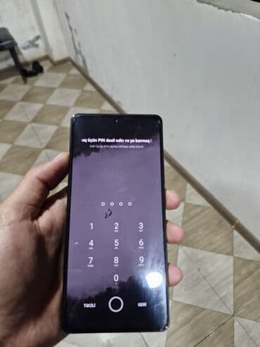 klaviatura qiymeti: Redmi Note 13 Pro, 256 ГБ, цвет - Черный, Отпечаток пальца — 2