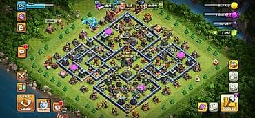 Clash of Clans hesabı -çox gözəl hesabdı -görüş yolu ilədə verilə