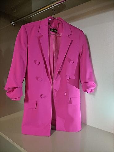 Qadın geyim dəsti – 4 məhsul 1) Çəhrayı bleizer - Brend: Lady Club -