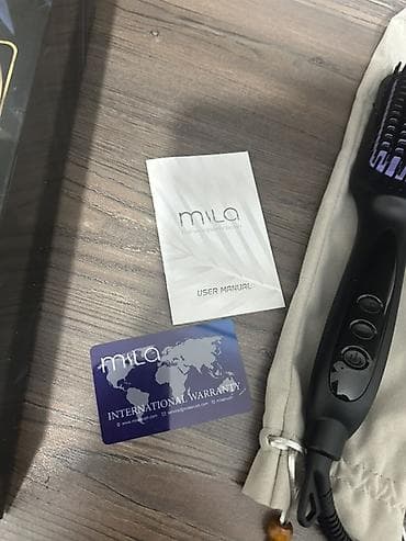 modio m19 5g: Mila Hair Straightener Brush – saç düzləşdirən daraq 2 defe istifade — 2