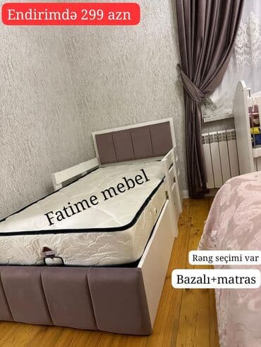 химчистка мебели и ковров: Təknəfərlik çarpayı, Yeni — 1